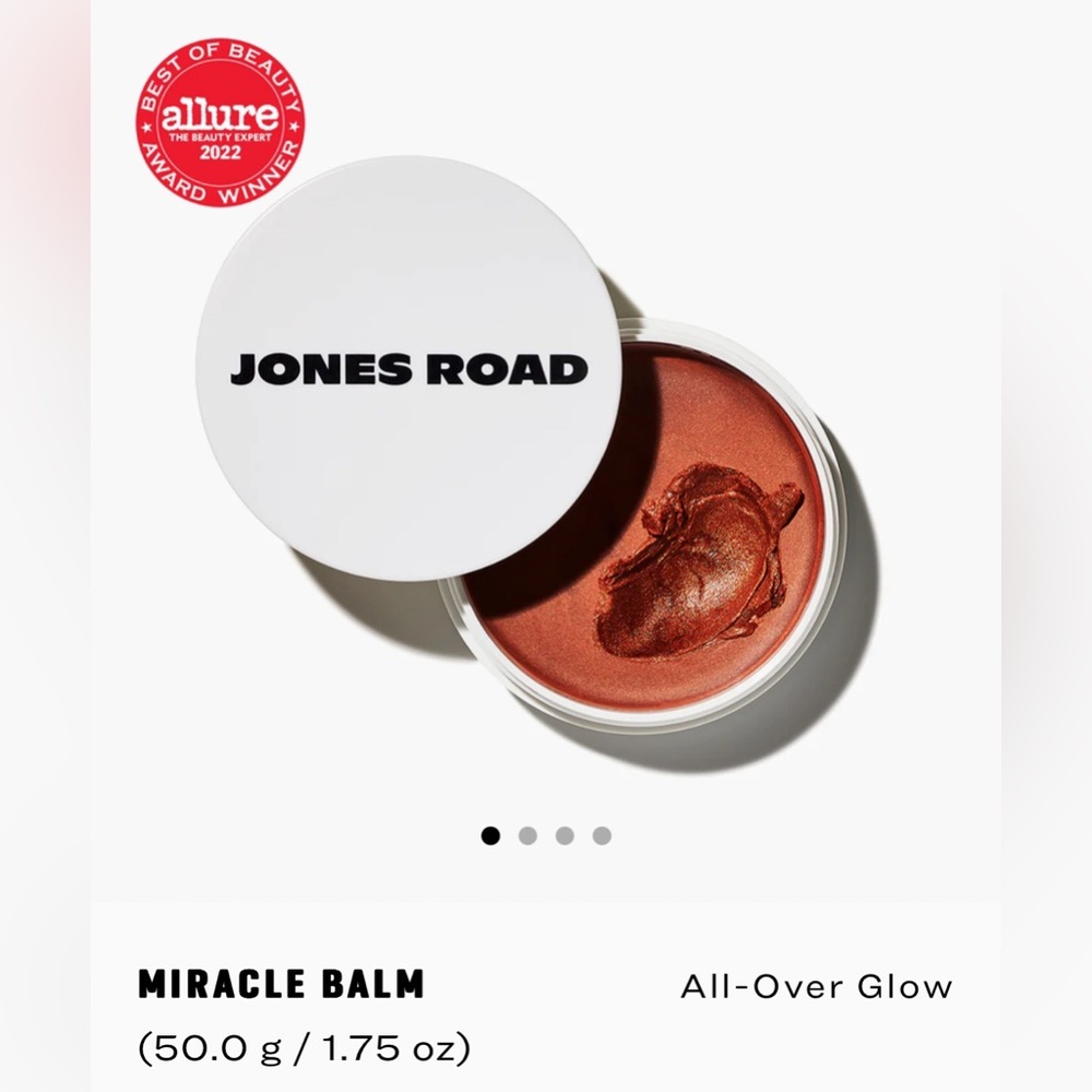 Jones Road Beauty MIRACLE BALM All-Over Glow (50.0 g / 1.75 oz) in BRONZE BNIB